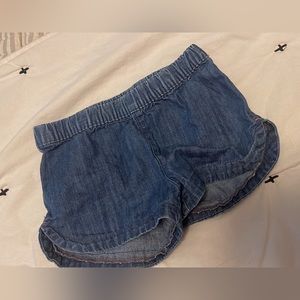 Toddler girls jean shorts